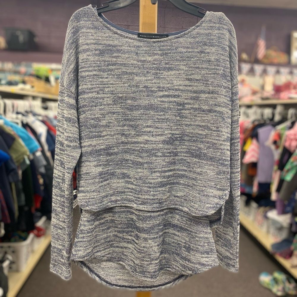 🛍️ White House Black Market Ladies XS Blue 2 PC Top